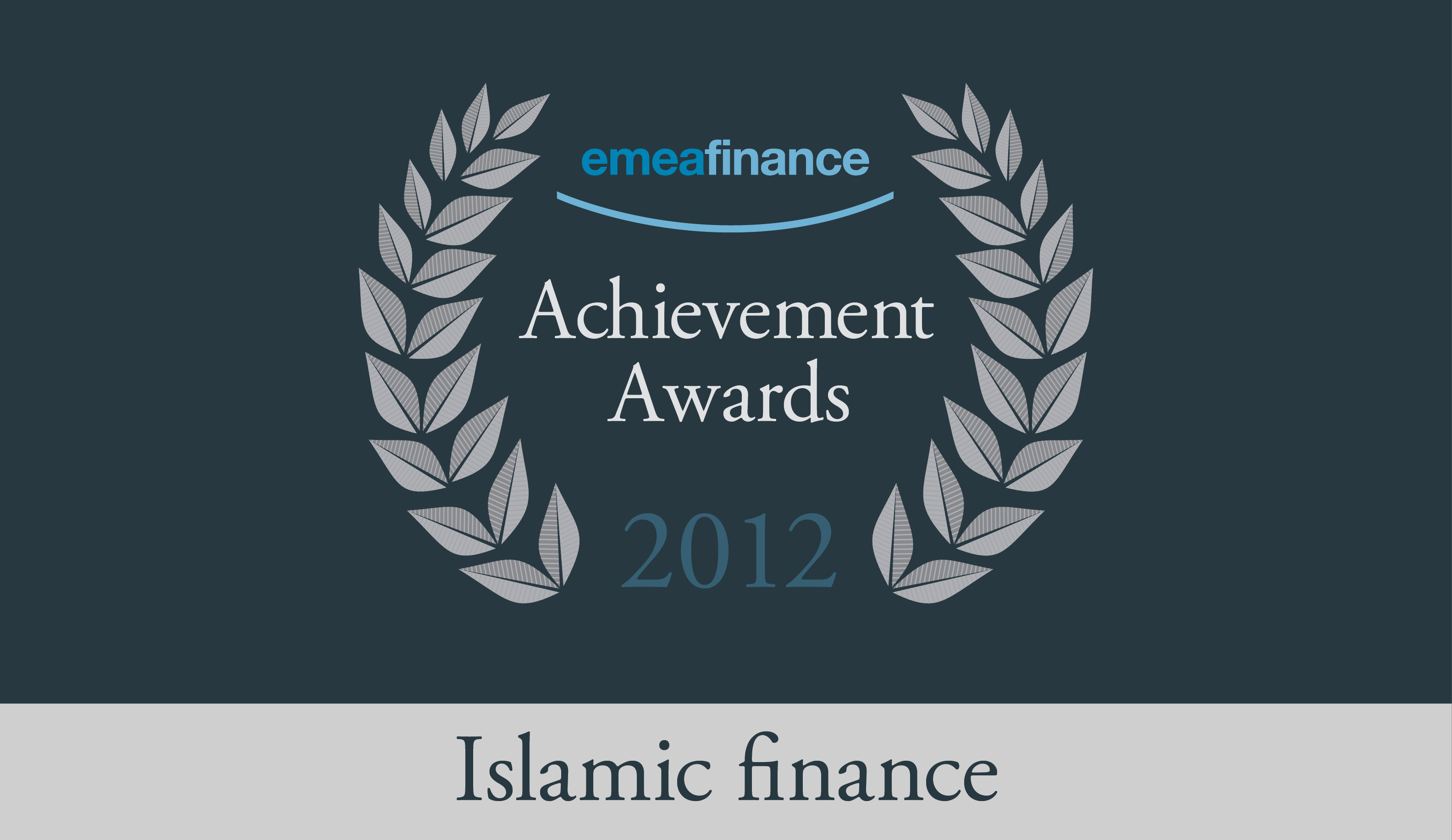 Achievement Awards 2012: Islamic finance