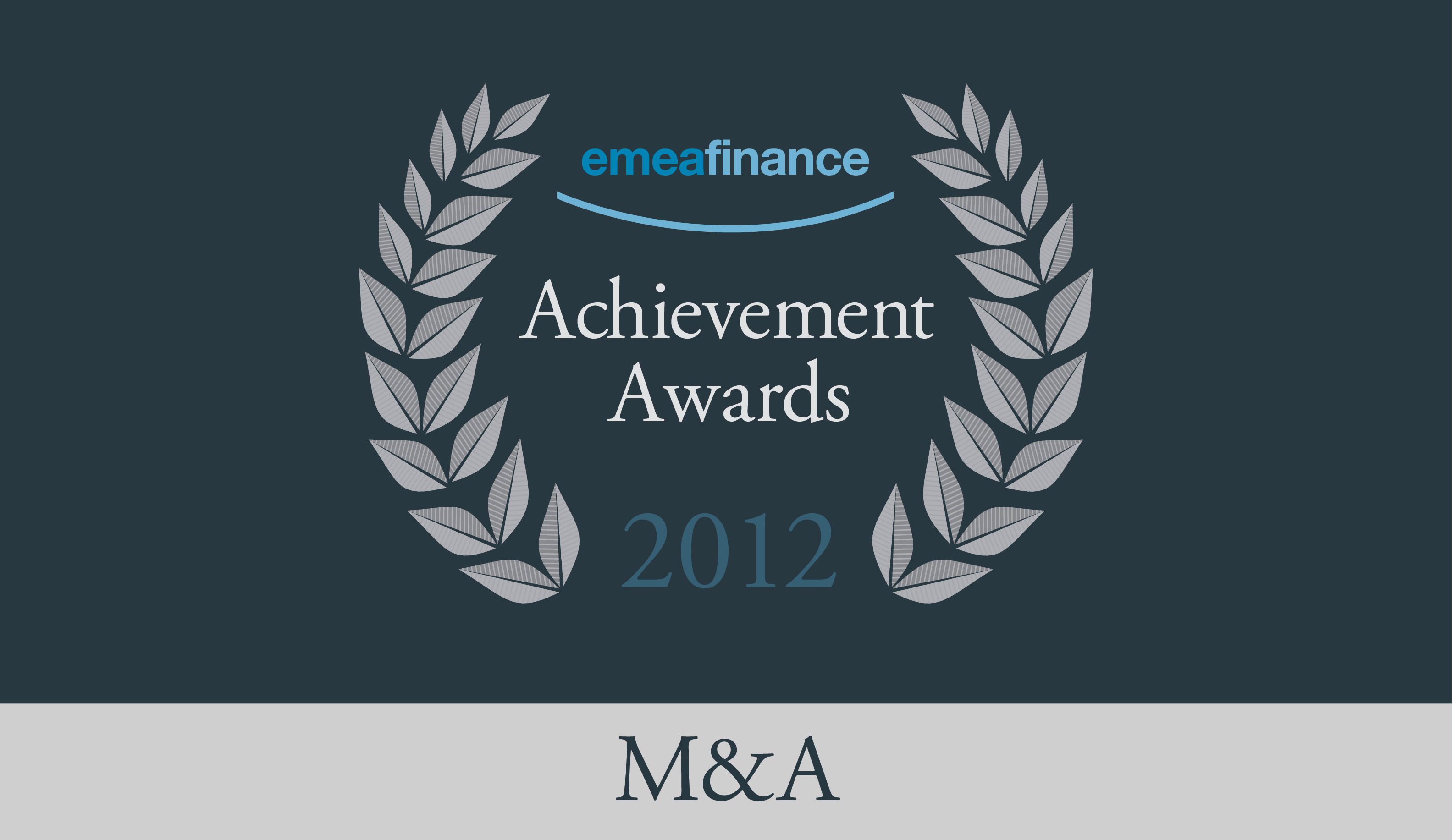 Achievement Awards 2012: M&A